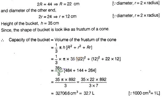 NCERT Exemplar Class 10 Maths Solutions Chapter 12 Surface Areas and Volumes img-19