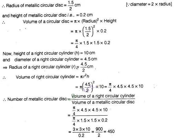 NCERT Exemplar Class 10 Maths Solutions Chapter 12 Surface Areas and Volumes img-49