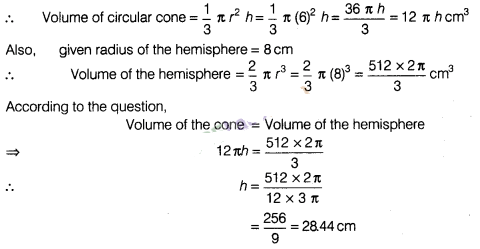 NCERT Exemplar Class 10 Maths Solutions Chapter 12 Surface Areas and Volumes img-50