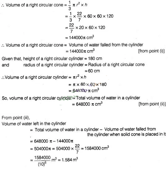 NCERT Exemplar Class 10 Maths Solutions Chapter 12 Surface Areas and Volumes img-71