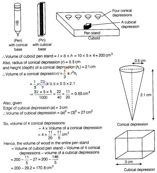 NCERT Exemplar Class 10 Maths Solutions Chapter 12 Surface Areas and Volumes img-74