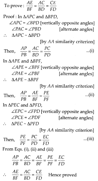 NCERT Exemplar Class 10 Maths Chapter 6 Triangles Ex 6.4 Q13.1