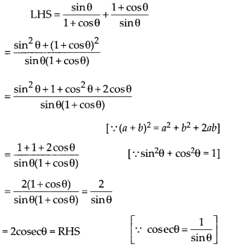 NCERT Exemplar Class 10 Maths Chapter 8 Introduction to Trigonometry and Its Applications Ex 8.3 28