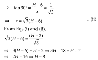 NCERT Exemplar Class 10 Maths Chapter 8 Introduction to Trigonometry and Its Applications Ex 8.4 64