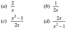 MCQ Questions for Class 10 Maths Introduction to Trigonometry with Answers 19