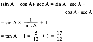 MCQ Questions for Class 10 Maths Introduction to Trigonometry with Answers 36