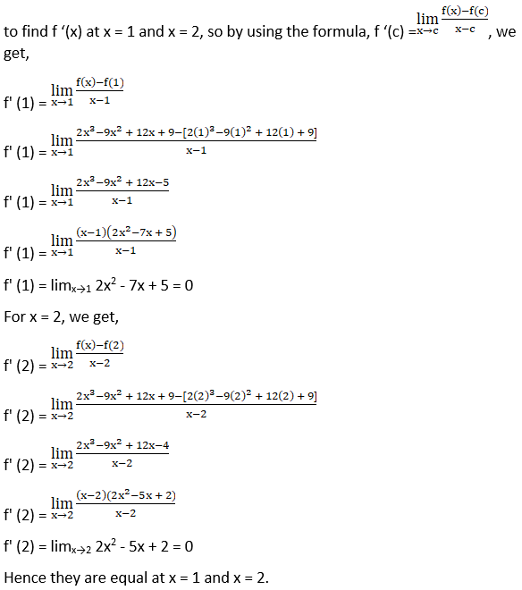 RD Sharma Solutions for Class 12 Maths Chapter 10 Differentiablity Image 17