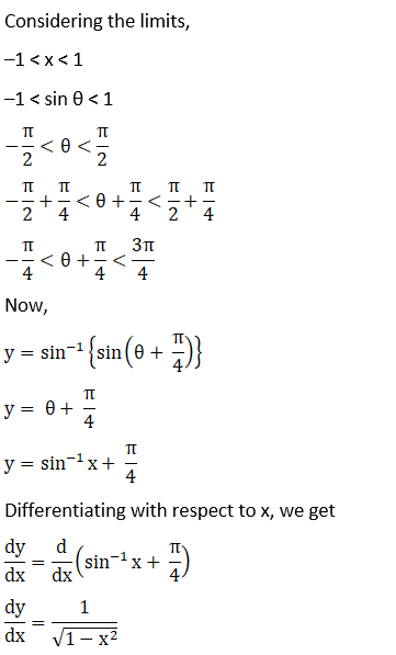 RD Sharma Solutions for Class 12 Maths Chapter 11 Diffrentiation Image 164