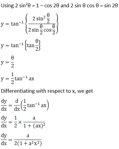 RD Sharma Solutions for Class 12 Maths Chapter 11 Diffrentiation Image 186