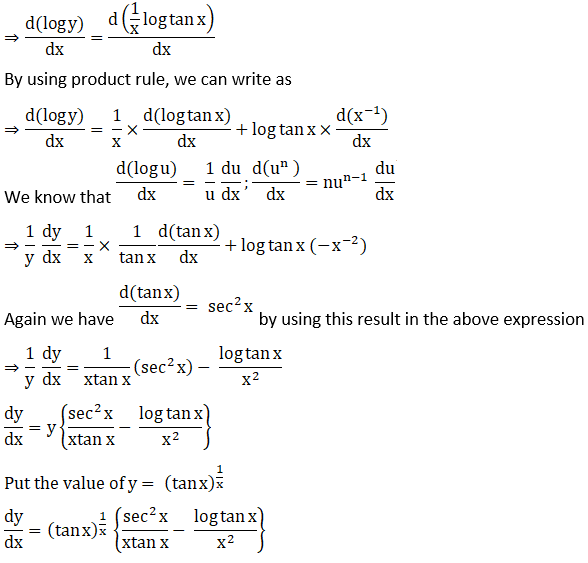 RD Sharma Solutions for Class 12 Maths Chapter 11 Diffrentiation Image 260