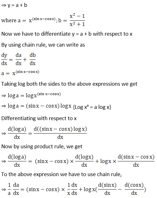 RD Sharma Solutions for Class 12 Maths Chapter 11 Diffrentiation Image 269