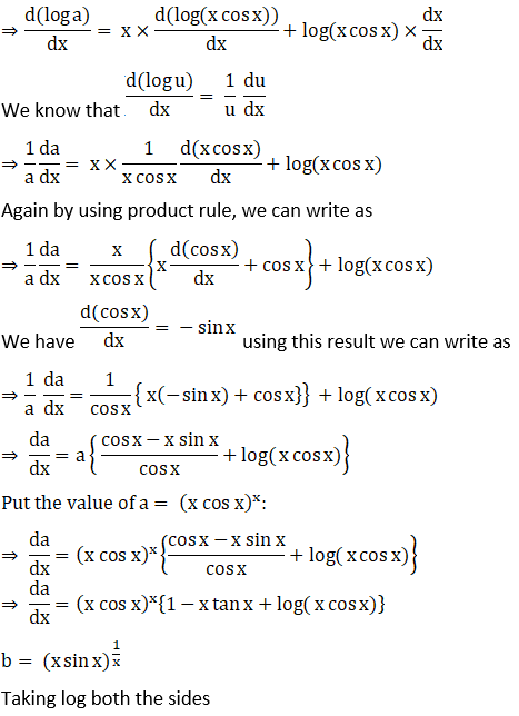 RD Sharma Solutions for Class 12 Maths Chapter 11 Diffrentiation Image 281