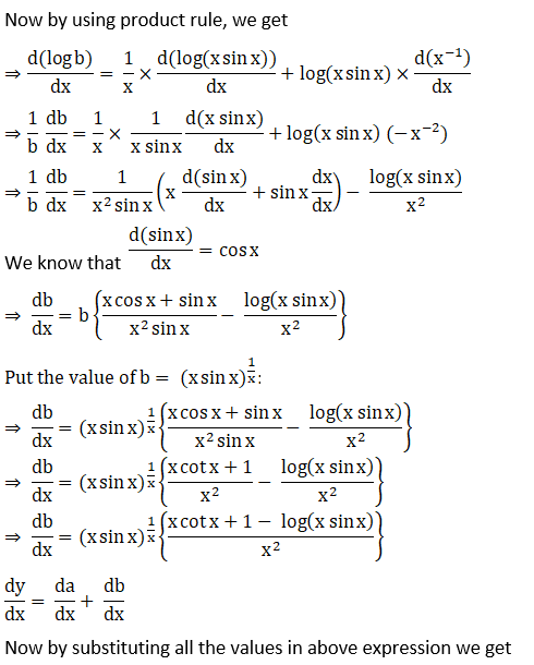 RD Sharma Solutions for Class 12 Maths Chapter 11 Diffrentiation Image 283