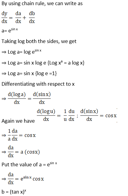 RD Sharma Solutions for Class 12 Maths Chapter 11 Diffrentiation Image 292