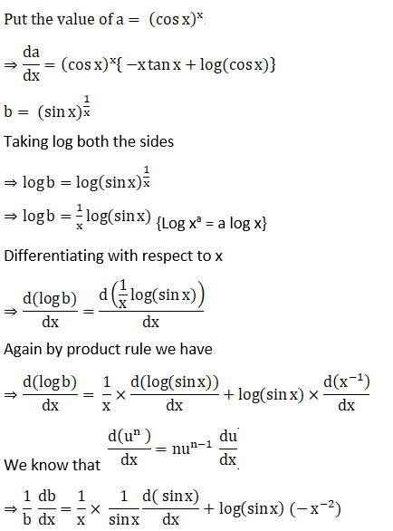 RD Sharma Solutions for Class 12 Maths Chapter 11 Diffrentiation Image 298