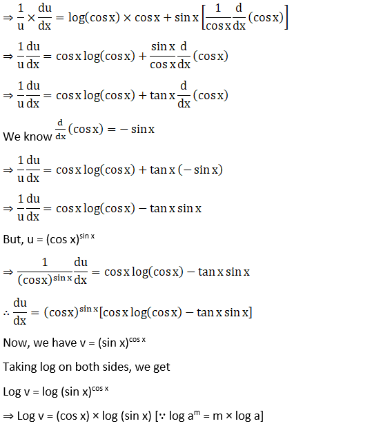 RD Sharma Solutions for Class 12 Maths Chapter 11 Diffrentiation Image 422