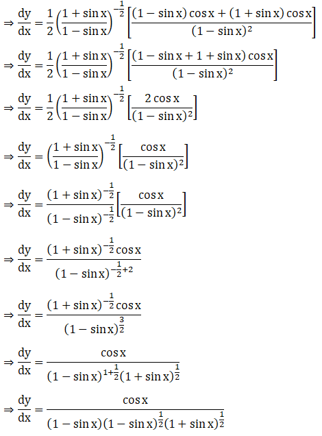 RD Sharma Solutions for Class 12 Maths Chapter 11 Diffrentiation Image 46