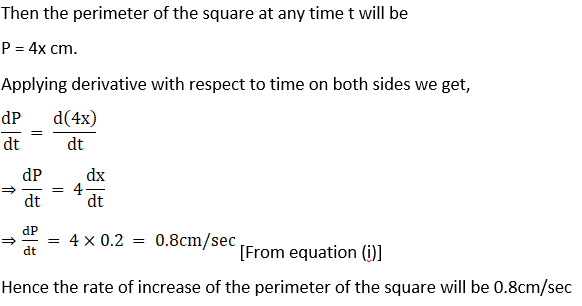 RD Sharma Solutions for Class 12 Maths Chapter 13 Derivative as a Rate Measurer Image 10