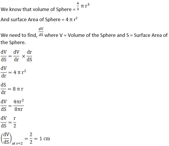 RD Sharma Solutions for Class 12 Maths Chapter 13 Derivative as a Rate Measurer Image 3