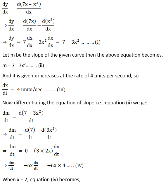 RD Sharma Solutions for Class 12 Maths Chapter 13 Derivative as a Rate Measurer Image 34