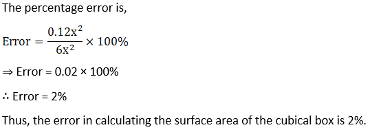 RD Sharma Solutions for Class 12 Maths Chapter 14 Differentials, Errors and Approximations Image 10