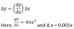 RD Sharma Solutions for Class 12 Maths Chapter 14 Differentials, Errors and Approximations Image 12