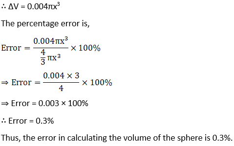 RD Sharma Solutions for Class 12 Maths Chapter 14 Differentials, Errors and Approximations Image 13