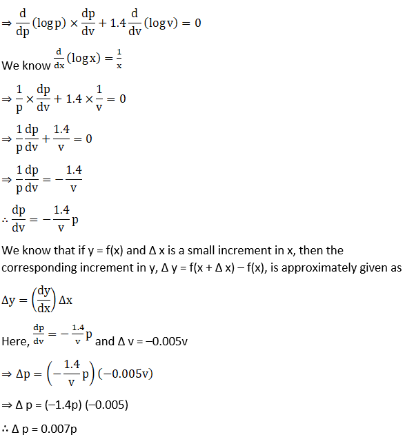 RD Sharma Solutions for Class 12 Maths Chapter 14 Differentials, Errors and Approximations Image 15