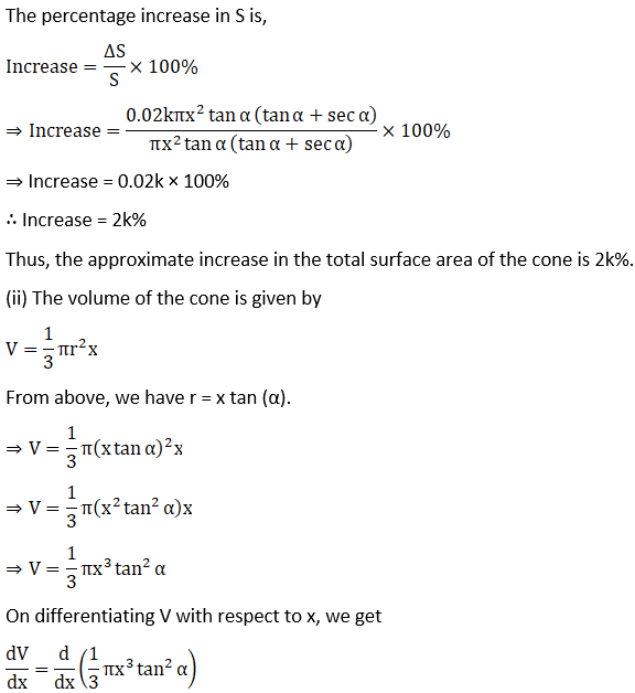 RD Sharma Solutions for Class 12 Maths Chapter 14 Differentials, Errors and Approximations Image 22