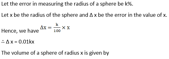 RD Sharma Solutions for Class 12 Maths Chapter 14 Differentials, Errors and Approximations Image 25