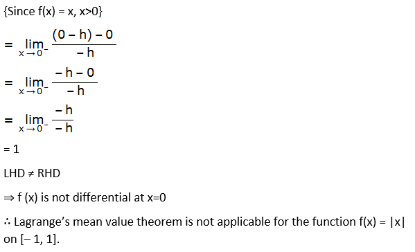 RD Sharma Solutions for Class 12 Maths Chapter 15 Mean Value Theorems Image 125