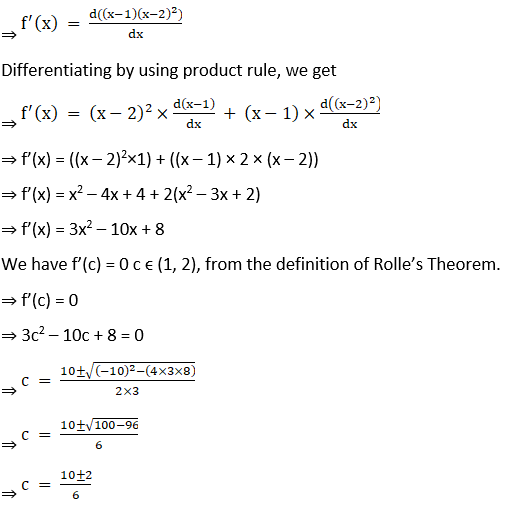 RD Sharma Solutions for Class 12 Maths Chapter 15 Mean Value Theorems Image 16