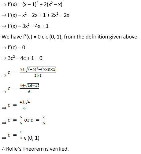 RD Sharma Solutions for Class 12 Maths Chapter 15 Mean Value Theorems Image 19