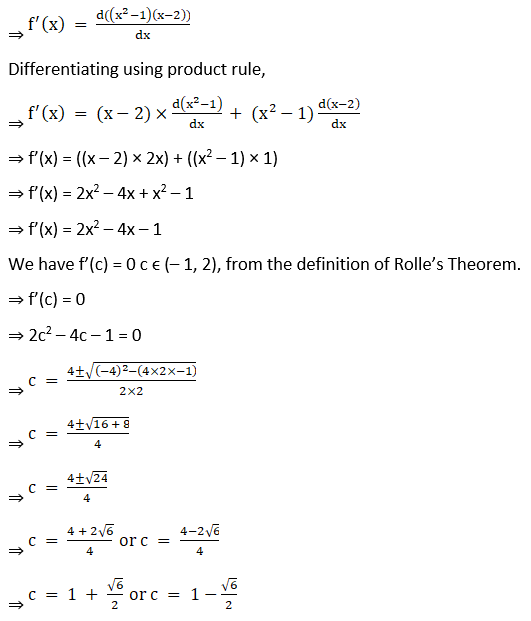 RD Sharma Solutions for Class 12 Maths Chapter 15 Mean Value Theorems Image 20