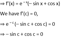 RD Sharma Solutions for Class 12 Maths Chapter 15 Mean Value Theorems Image 43