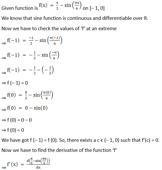 RD Sharma Solutions for Class 12 Maths Chapter 15 Mean Value Theorems Image 57