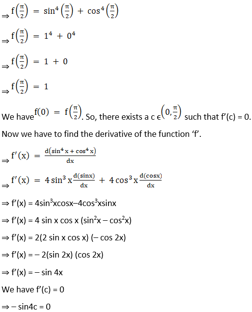 RD Sharma Solutions for Class 12 Maths Chapter 15 Mean Value Theorems Image 68