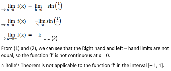 RD Sharma Solutions for Class 12 Maths Chapter 15 Mean Value Theorems Image 7