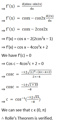 RD Sharma Solutions for Class 12 Maths Chapter 15 Mean Value Theorems Image 70