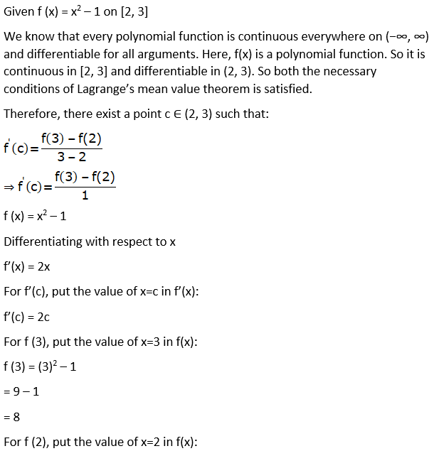 RD Sharma Solutions for Class 12 Maths Chapter 15 Mean Value Theorems Image 72