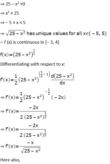 RD Sharma Solutions for Class 12 Maths Chapter 15 Mean Value Theorems Image 91