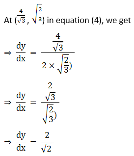 RD Sharma Solutions for Class 12 Maths Chapter 16 Tangents and Normals Image 108