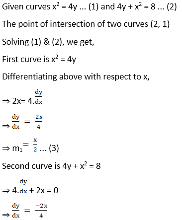 RD Sharma Solutions for Class 12 Maths Chapter 16 Tangents and Normals Image 110