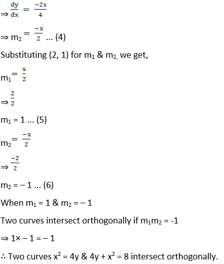 RD Sharma Solutions for Class 12 Maths Chapter 16 Tangents and Normals Image 111