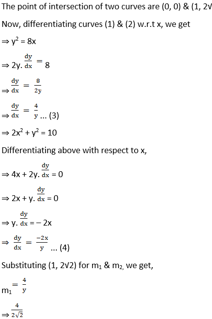 RD Sharma Solutions for Class 12 Maths Chapter 16 Tangents and Normals Image 115