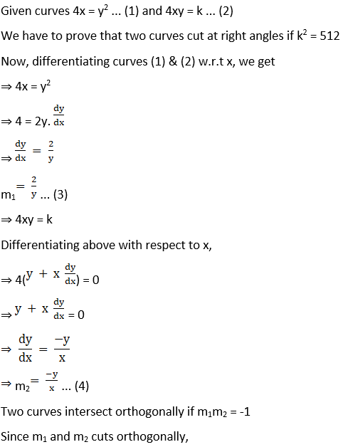 RD Sharma Solutions for Class 12 Maths Chapter 16 Tangents and Normals Image 118