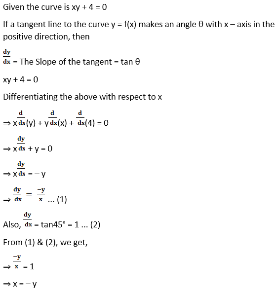 RD Sharma Solutions for Class 12 Maths Chapter 16 Tangents and Normals Image 42