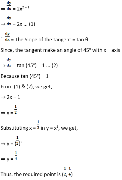 RD Sharma Solutions for Class 12 Maths Chapter 16 Tangents and Normals Image 46