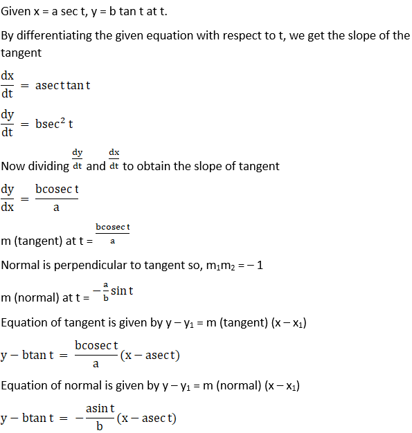 RD Sharma Solutions for Class 12 Maths Chapter 16 Tangents and Normals Image 65