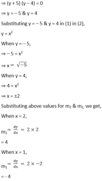 RD Sharma Solutions for Class 12 Maths Chapter 16 Tangents and Normals Image 83